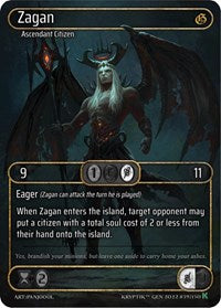 Zagan (Box Topper) | Genesis [Kickstarter] | Rare | Unspecified | #39