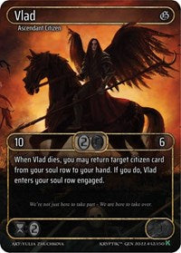 Vlad (Box Topper) | Genesis [Kickstarter] | Common | Unspecified | #42