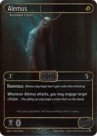 Alemus (Box Topper) | Genesis [Kickstarter] | Rare | Unspecified | #47
