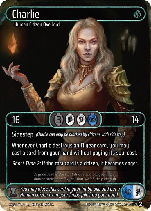 Charlie (remate de caja) 1 Rara noble