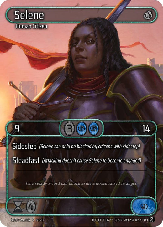 Selene (remate de caja) 4 Foil común