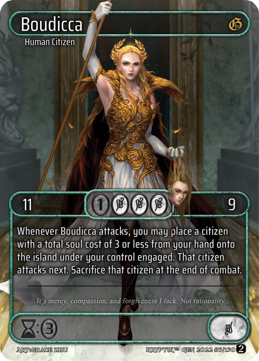 Boudicca (Topper de caja) 5 Rara