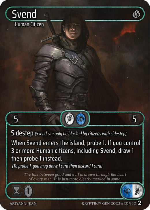 Svend (Topper de caja) 20 Común Foil