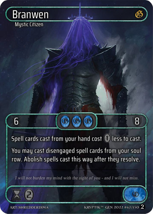 Branwen (Topper de caja) 67 Rara