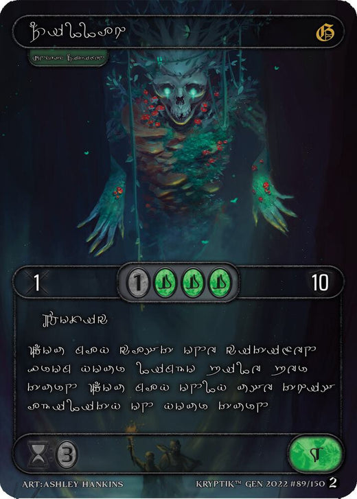 Zillah (Idioma Kryptik Plateado) 89 Rara