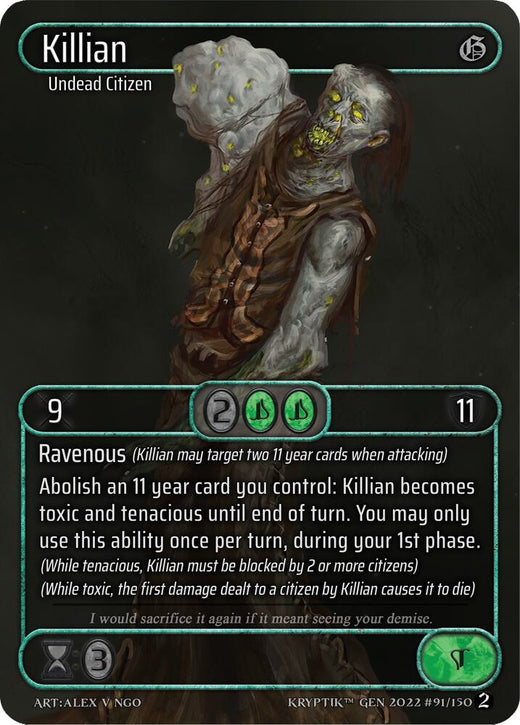 Killian (Topper) 91 Común Foil