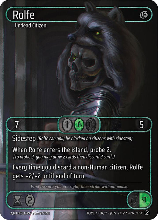 Rolfe (Topper de caja) 96 Común Foil