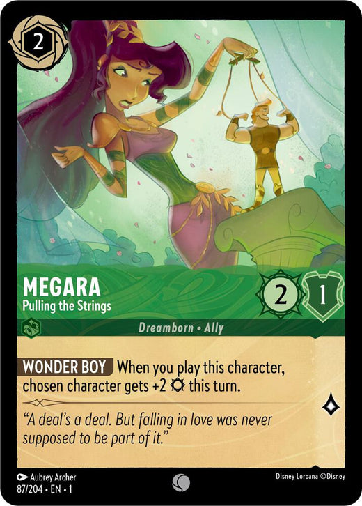 Megara - Pulling the Strings 87/204 Common