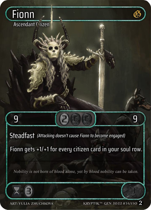 Fionn (Remate de Caja) 34 Rara Foil