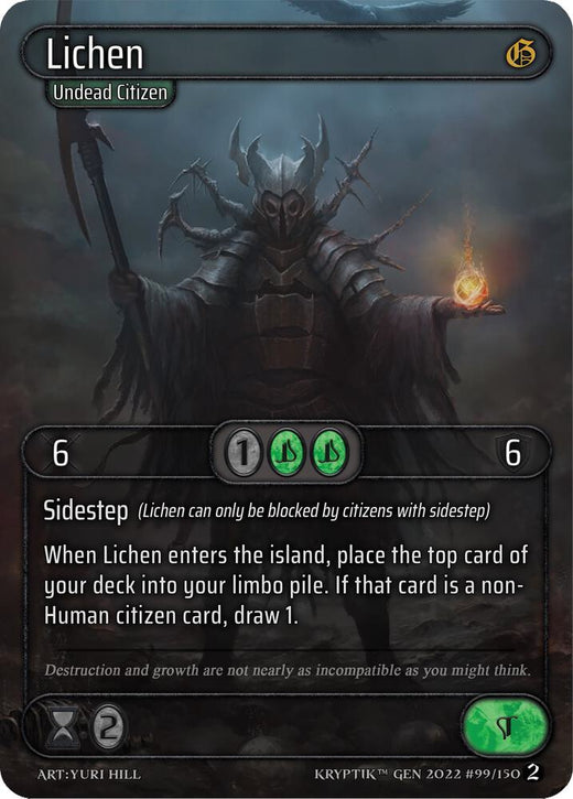 Lichen 99 Raro