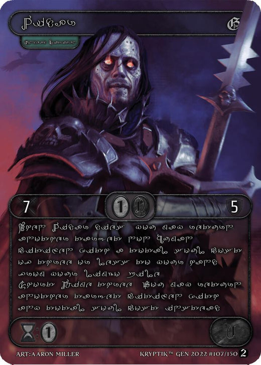 Vidar (Idioma Criptic de Plata) 107 Común