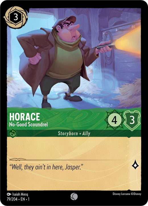 Horace - No-Good Scoundrel 79/204 Common
