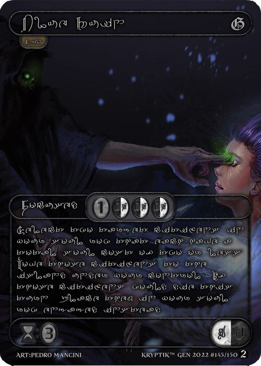 Ruina Azul (Idioma Criptic Plata) 145 Común
