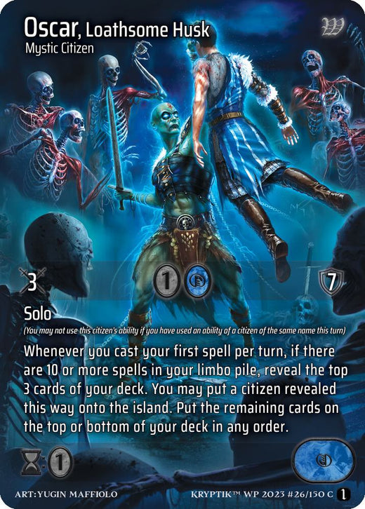 Óscar, Cáscara Abominable 26 Común