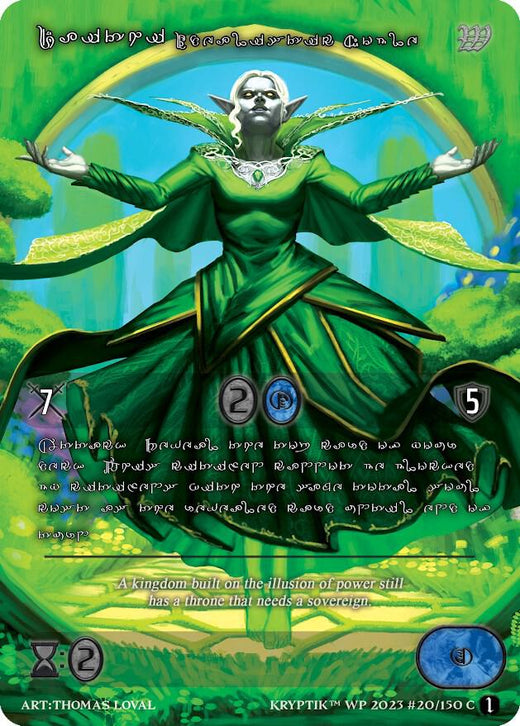 Daithi, Noble Idealista (Lenguaje Kryptik Plateado) 20 Comunes