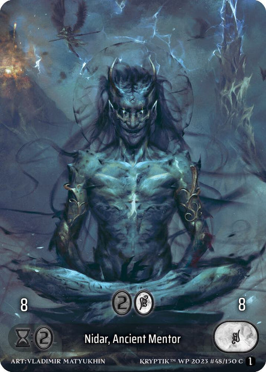 Nidar, Mentor Ancestral (Box Topper) 48 Común