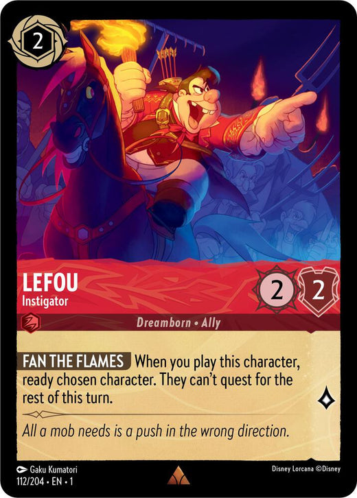 Lefou - Instigator 112/204 Rare