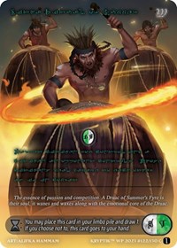 Litha, Ritual of Summer (Green Kryptik Language) | Wicked Prophecy [Wave 1] | Common | Unspecified | #122