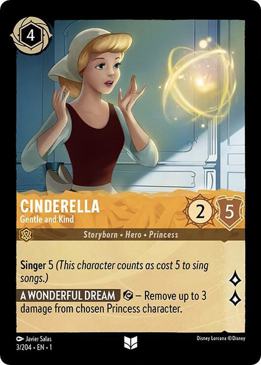 Cinderella - Gentle and Kind 3/204 Uncommon