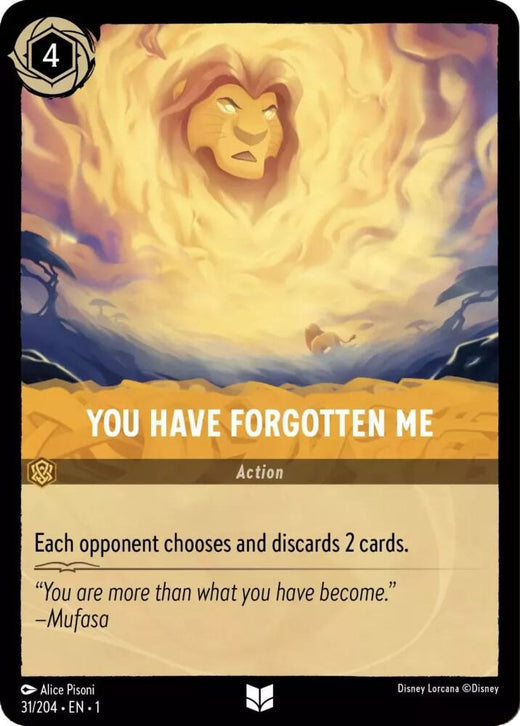 You Have Forgotten Me 31/204 Uncommon