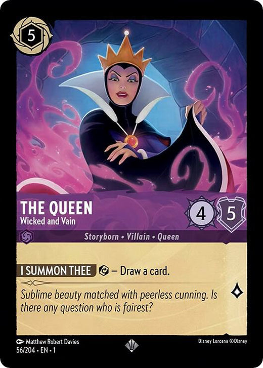 The Queen - Wicked and Vain 56/204 Super Rare
