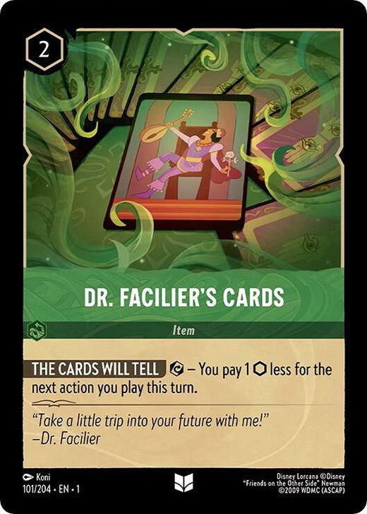 Dr. Facilier's Cards 101/204 Uncommon