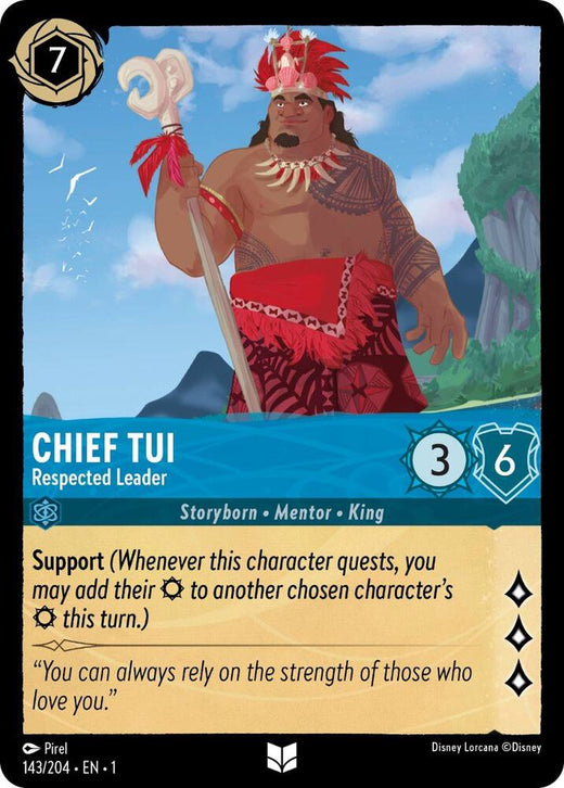 Chief Tui - Respected Leader 143/204 Uncommon