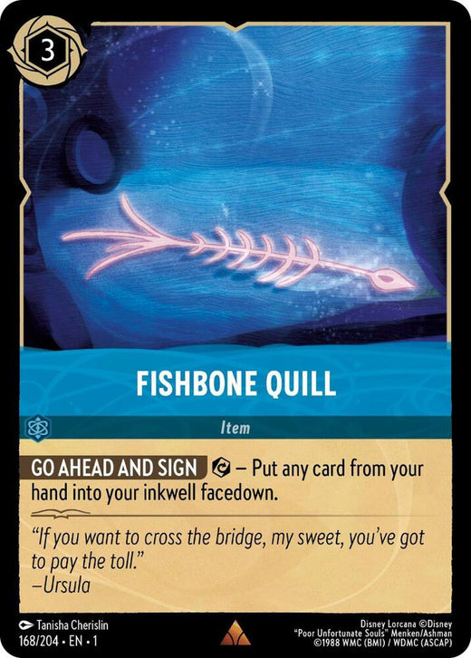 Fishbone Quill 168/204 Rare