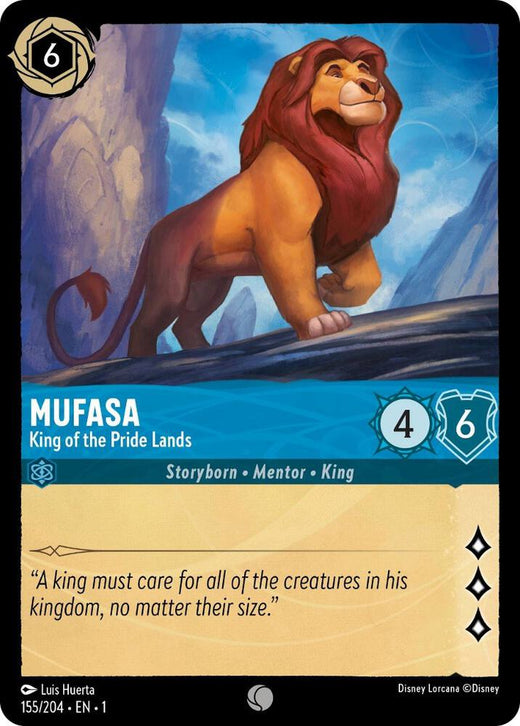 Mufasa - King of the Pride Lands 155/204 Common