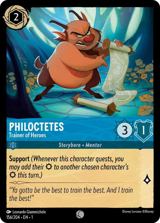 Philoctetes - Trainer of Heroes 156/204 Common