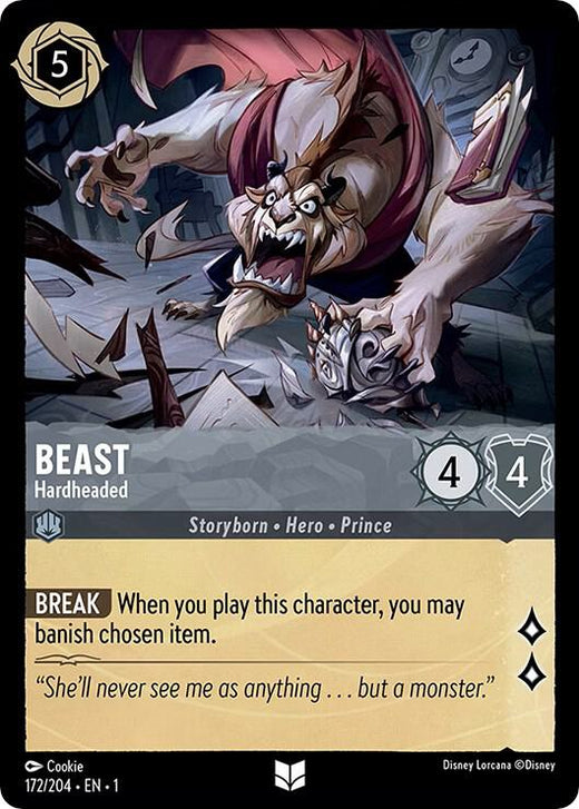 Beast - Hardheaded 172/204 Uncommon