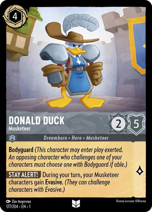 Donald Duck - Musketeer 177/204 Uncommon