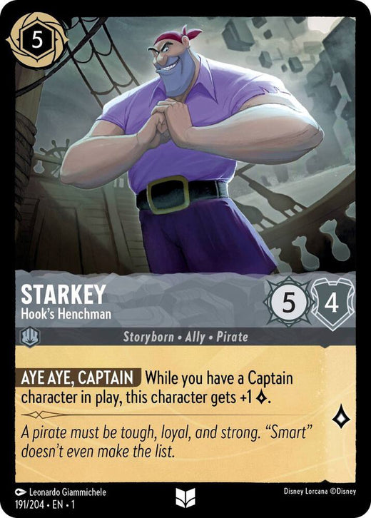 Starkey - Hook's Henchman 191/204 Uncommon