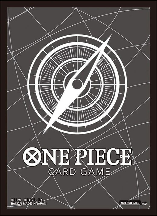 One Piece Card Game Official Sleeves (Black) (10-Pack)