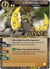 Calydon (Winner) | Battle Spirits Saga Promo Cards | Promo | Holofoil | #PR-017