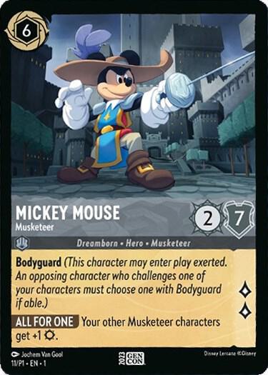 Mickey Mouse - Musketeer 11 Promo
