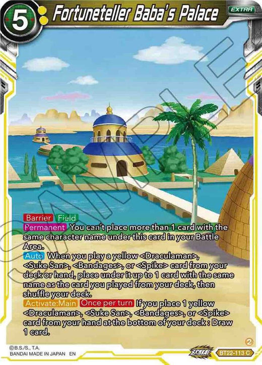Fortuneteller Baba's Palace BT22-113 Common