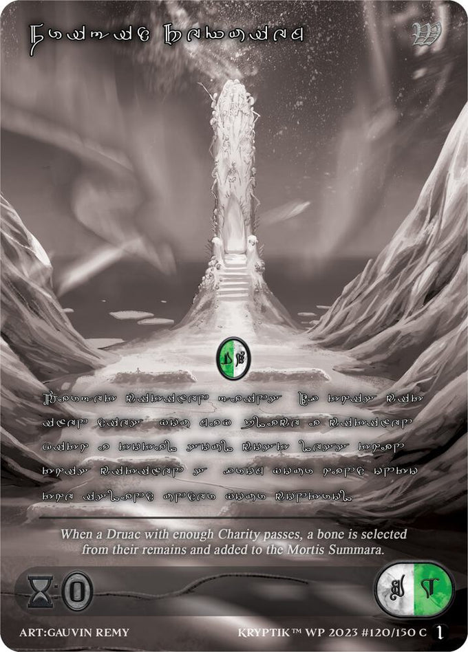 Kryptik TCG: Profecía Maligna [Serie 1] (Exclusiva de eBay Gen Con) Cartas individuales 7/8