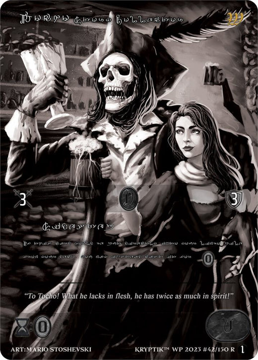 Tocho, coleccionista de historias (lenguaje kriptik plateado) 42 Rara