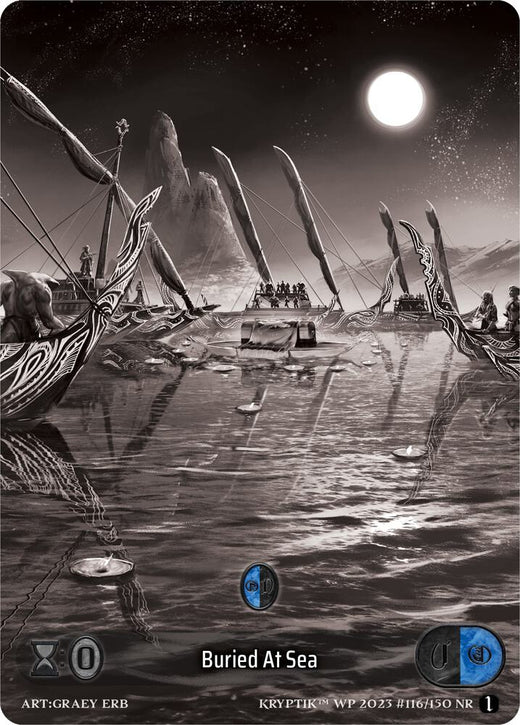 Enterrado en el mar (Box Topper) 116 Rara noble