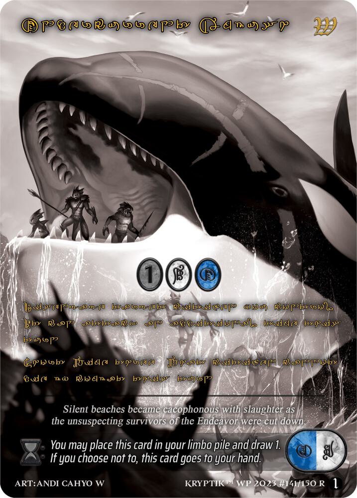 Kryptik TCG: Wicked Prophecy [Wave 1] (eBay Gen Con Exclusive) Singles 8/8