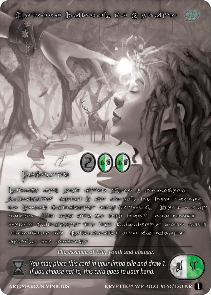 Kryptik TCG: Wicked Prophecy [Wave 1] (eBay Gen Con Exclusive) Singles 8/8