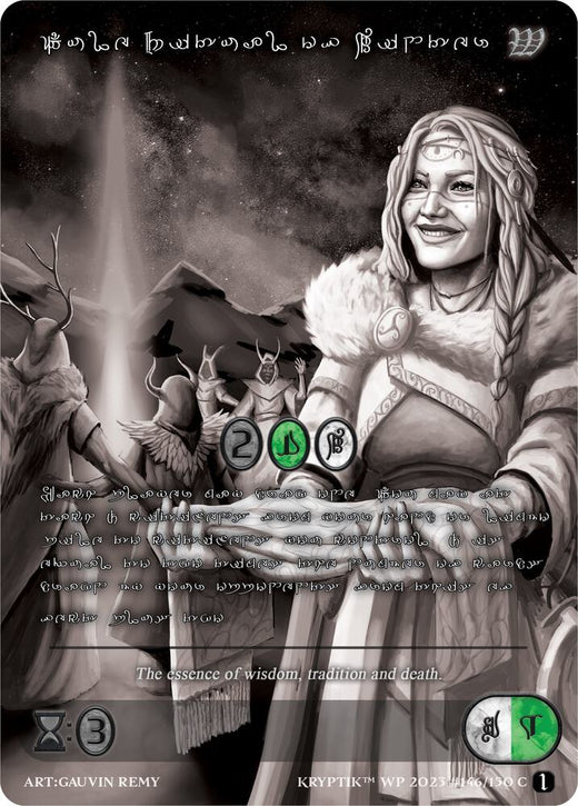 Yule, Ritual de Invierno (Lenguaje Kryptik de Plata) 146 Común