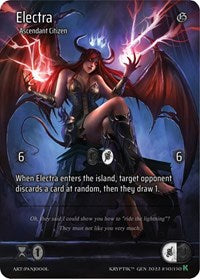Electra (Full Art) | Genesis [Kickstarter] | Common | Unspecified | #50