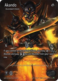 Akando (Full Art) | Genesis [Kickstarter] | Common | Unspecified | #52