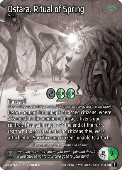 Kryptik TCG: Wicked Prophecy [Wave 1] (eBay Gen Con Exclusive) Singles 8/8