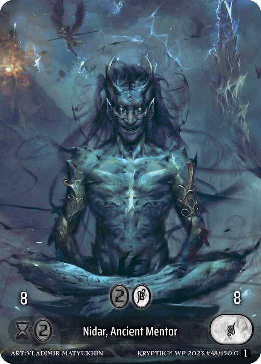 Nidar, Ancient Mentor (Box Topper) (Lámina de cristal) 48 Común