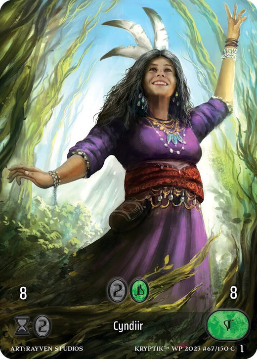 Cyndiir (remate de caja) (lámina de cristal) 67 Común