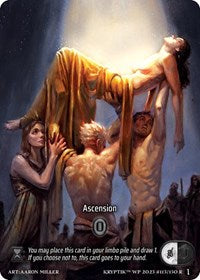 Ascension (Box Topper) (Glass Foil) | Wicked Prophecy [Wave 1] | Rare | Unspecified | #113