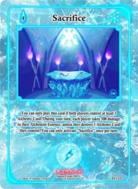 Sacrifice | Trials of Ikithia [1st Edition] | Common | Unspecified | #TI-122
